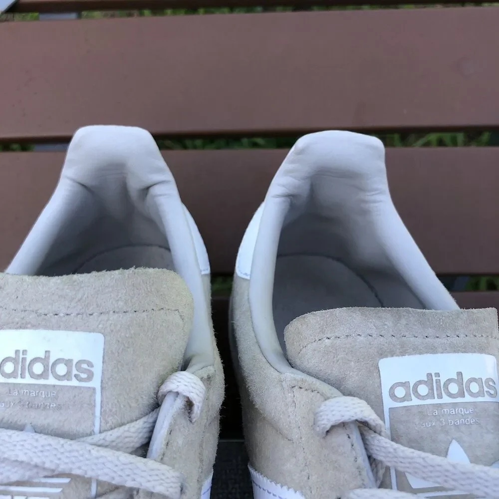 Adidas Campus 00s Sneakers Women 9.5 Beige Wonder Suede Retro Casual 117487339